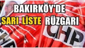 BAKIRKÖY CHP DELEGE SEÇİMLERİNDE SONA GELİNDİ!