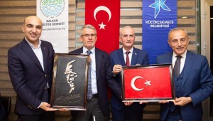 BAŞKAN DR. KERİMOĞLU VE BAŞKAN ÇEBİ BALKAN KÜLTÜR DERNEĞİNDE!