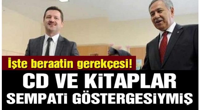 Bülent Arınç'ın damadına verilen beraat kararının gerekçesi açıklandı