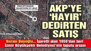 İzmir Büyükşehir Belediyesi'nin Beyoğlu'ndaki arsasına satış kararı