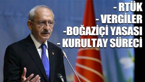 Kemal Kılıçdaroğlu: Boğaziçi, Saray'ın değil İstanbul'un