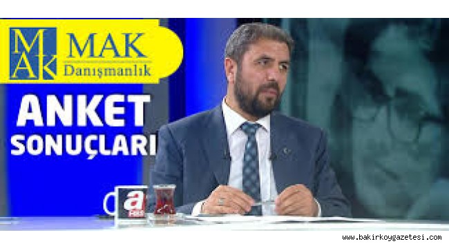 AKP'YE YAKIN MAK ARAŞTIRMA VE DANIŞMANLIK ANKET ŞİRKETİ " BAŞKANLIK SİSTEMİ İSTENMİYOR,GÜÇLENDİRİLMİŞ PARLEMENTER SİSTEMİ İSTİYOR"