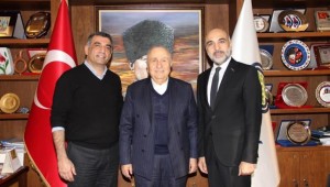  Bakırköy Belediye Başkanı Dr. Bülent Kerimoğlu'na Bedrettin Dalan'dan ziyaret