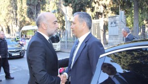 BAŞKAN DR. KERİMOĞLU'NA VALİ YERLİKAYA'DAN TAZİYE ZİYARETİ!