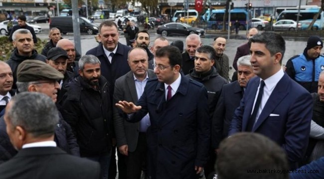 İmamoğlu'ndan Kartal'a deniz ulaşımı müjdesi
