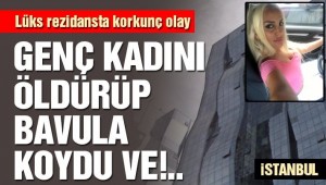 İstanbul'da lüks rezidansta korkunç olay