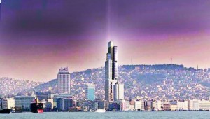 Zorlu'dan İzmir siluetine 146 metrelik hançer