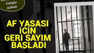 Af yasası için geri sayım başladı