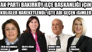 BAKIRKÖY AK PARTİ 'DE ADAY BOLLUĞU !!