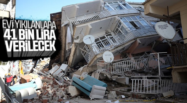 Depremde evi yıkılanlara para yardımı yapılacak Bakırköy Gazetesi