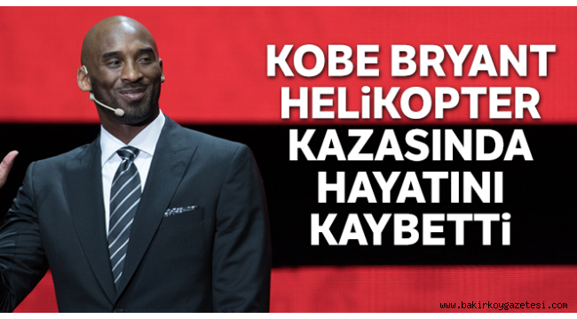 Dünyayı şoke eden haber! Kobe Bryant helikopter kazasında hayatını kaybetti…