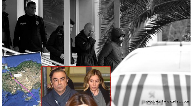 İş İnsanı Ghosn'un kaçmasına yardım ettiği iddia edilen zanlılar Bakırköy adliyesine getirildi