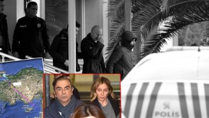 İş İnsanı Ghosn'un kaçmasına yardım ettiği iddia edilen zanlılar Bakırköy adliyesine getirildi