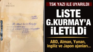 MİT arşivinden çıkan belge