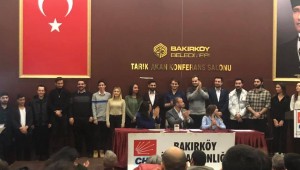 BAKIRKÖY CHP GENÇLİK KOLLARI YENİ BAŞKANI SEÇİLDİ!
