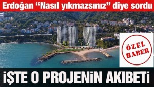 Erdoğan'ın "nasıl yıkmazsınız" diye sorduğu projeye yargı "devam" dedi