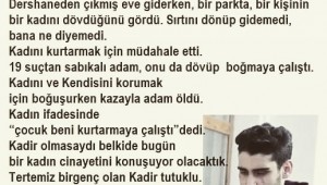 KADİR GEREĞİNİ YAPTI SERBEST BIRAKILSIN ,SIRA DEVLETTE!