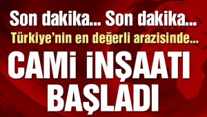 Merkez Bankası'nın Levent'teki milyarlık arsasında cami inşaatı başladı