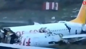 PEGASUS İSTANBUL İZMİR UÇAĞI PİSTTEN ÇIKTI ALEV ALDI!