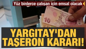 Yargıtay'dan taşeron kararı! Yüz binlerce çalışan için emsal olacak