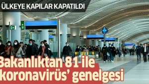 İçişleri Bakanlığı duyurdu: Türkiye'ye yolcu girişleri tüm hudut kapılarından durduruldu