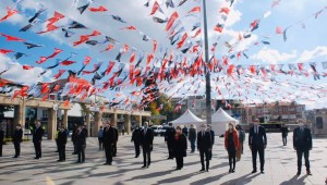 Bakırköy'de 23 Nisan çelenk sunma töreni yapıldı!