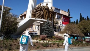 Bakırköy Özgürlük Meydanı dezenfekte edildi !
