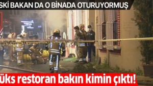 Arnavutköy'de yanan lüks restoranın sahibi 'organize suç örgütü lideri' Yakup Süt çıktı!