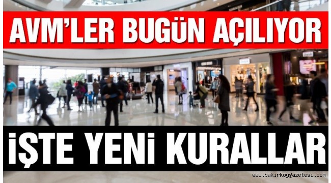 AVM'ler ve kuaförler bugün hangi önlemlerle açılacak?
