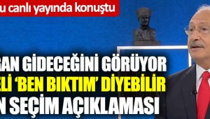 KEMAL KILIÇDAROĞLU'"İKTİDAR KENDİSİNİ HERKESİN ÜZERİNDE GÖRÜYOR"