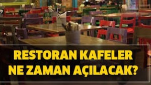Restoran ve turizm işletmeleri belirlenen kurallar çerçevesinde açılacak