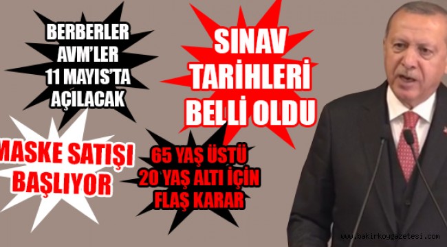 Yeni korona kararları ilan edildi!