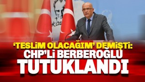Bakırköy'de Milletvekilliği düşürülen Enis Berberoğlu tutuklandı