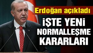Cumhurbaşkanı Erdoğan yeni kararları açıkladı