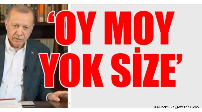Erdoğan'a şok tepki...