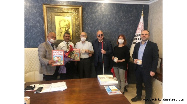 GÖZDER 'DEN İLÇE MİLLİ EĞİTİM MÜDÜRÜNE ZİYARET!