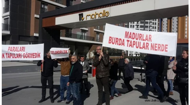 GÜL İNŞAAT İNSANLARI MAĞDUR ETTİ!
