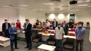 MUHTARLARDAN BAKIRKÖY KAYMAKAMI NAZMİ GÜNLÜ'YE TEŞEKKÜR ZİYARETİ