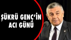 Sarıyer Belediye Başkanı Şükrü Genç'in acı günü.