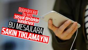 Sosyal destek adı altında insanları dolandırıyorlar