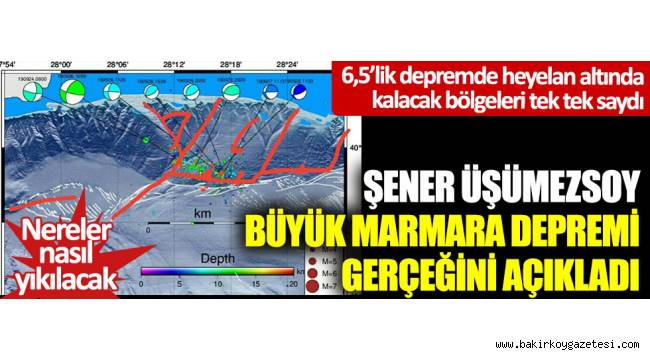 6,5'lik depremde heyelan altında kalacak bölgeleri tek tek saydı… Nereler nasıl yıkılacak?