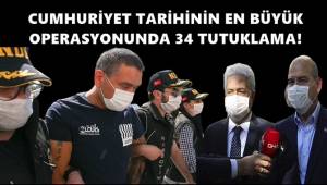 'Bataklık Operasyonu'nda 34 şüpheli tutuklandı