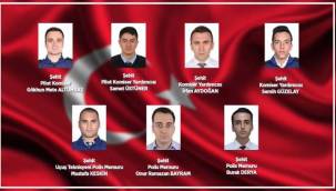 Keşif uçağı düştü! 7 emniyet mensubu şehit! 