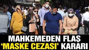 Mahkeme, maske cezasını iptal etti! Dikkat çeken 'sosyal devlet' vurgusu