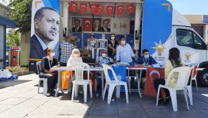 BAKIRKÖY'DE AK PARTİ TEŞKİLATI ÜYE KAYITLARINA DEVAM EDİYOR!