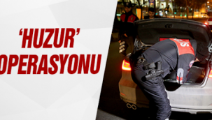 Bakırköy'de huzur operasyonu gerçekleştirildi