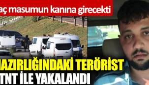 İçişleri:Bombalı eylem hazırlığındaki terörist 37 kilo TNT ile yakalandı 