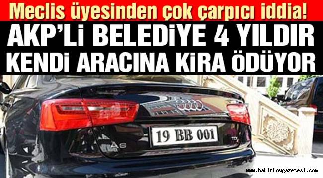 Meclis üyesinden çarpıcı iddia!
