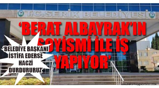 Rüşvet iddiaları ile çalkalanan belediyeye Erdoğan'ın arkadaşı haciz gönderdi