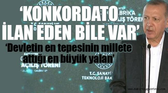 Erdoğan '300 fabrika' diye lokanta açmış